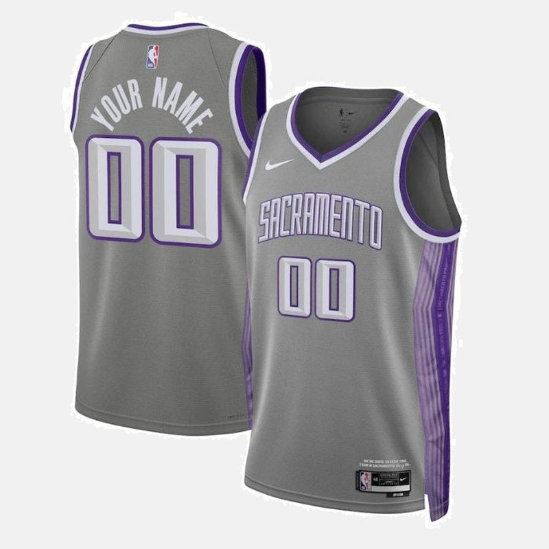 Sacramento Kings Unisex 2023 NBA Jersey - City Edition - Black