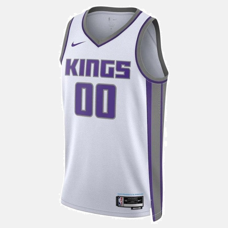 Sacramento Kings Unisex 2023 White NBA Jersey - Association Edition