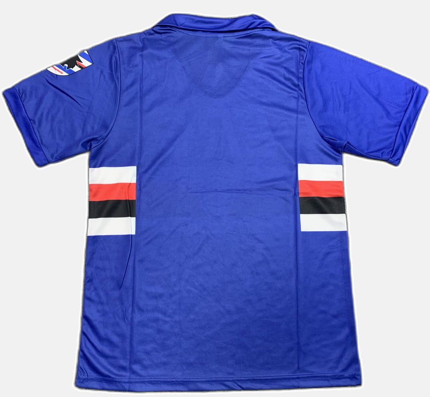Sampdoria 90/91 I Home Jersey - Retro Version