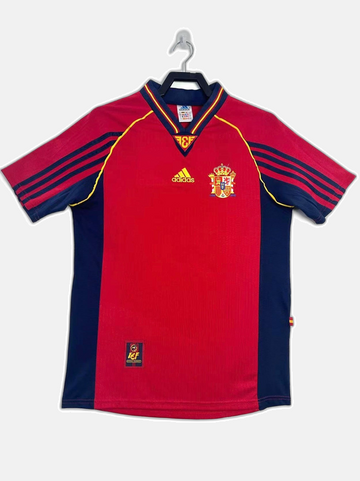 Spain 1998 I Home Jersey - Retro Version