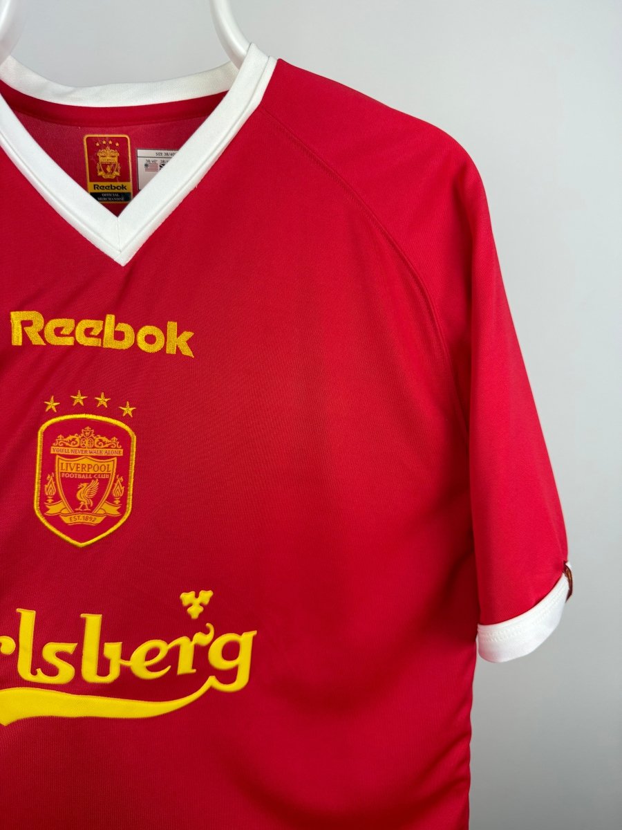 Steven Gerrard - Liverpool 2002/03 hjemmebane trøje 🏴󠁧󠁢󠁥󠁮󠁧󠁿