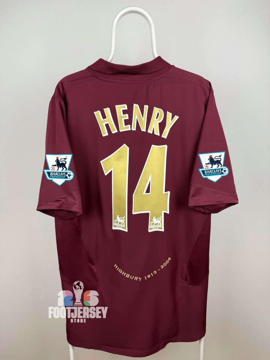 Thiery Henry - Arsenal 2005/06 home shirt 🇫🇷