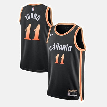 Trae Young Atlanta Hawks Unisex 2023 NBA Jersey - City Edition - Black
