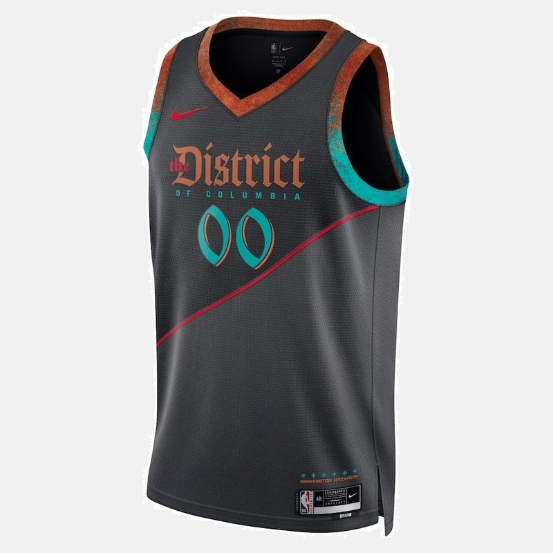 Washington Wizards Unisex 23/24 NBA Jersey - Black - City Edition