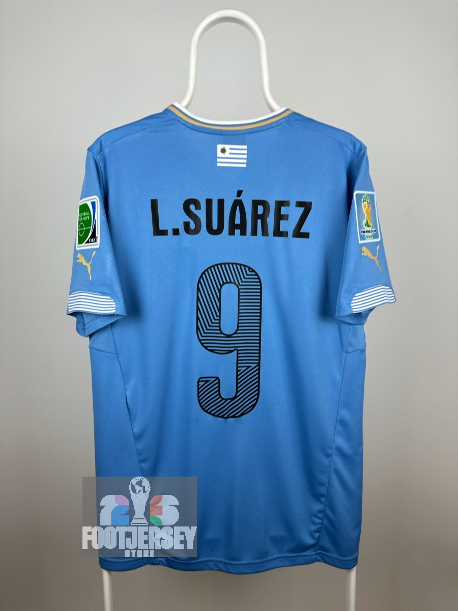 Luis Suarez - Uruguay 2014 home shirt 🇺🇾