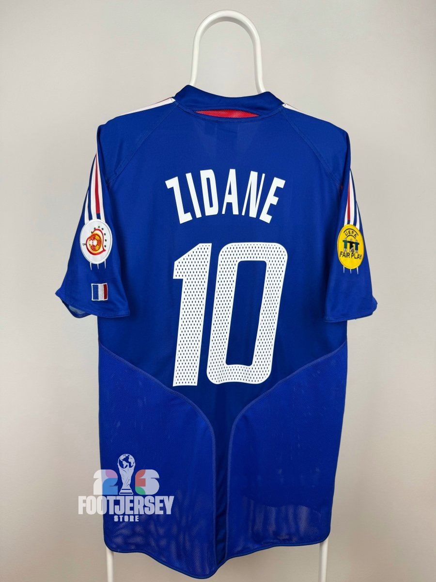 Zinedine Zidane - France 2004 home shirt 🇫🇷
