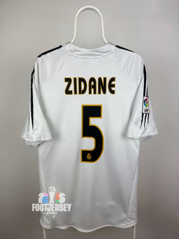 Zinedine Zidane - Real Madrid 2004/05 home shirt 🇫🇷